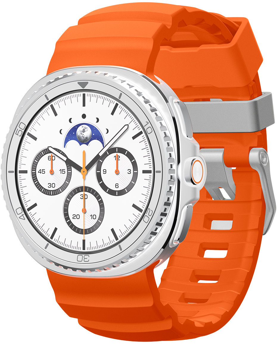 Spigen Silicone Band Samsung Galaxy Watch 8 46mm/44mm/40mm Orange