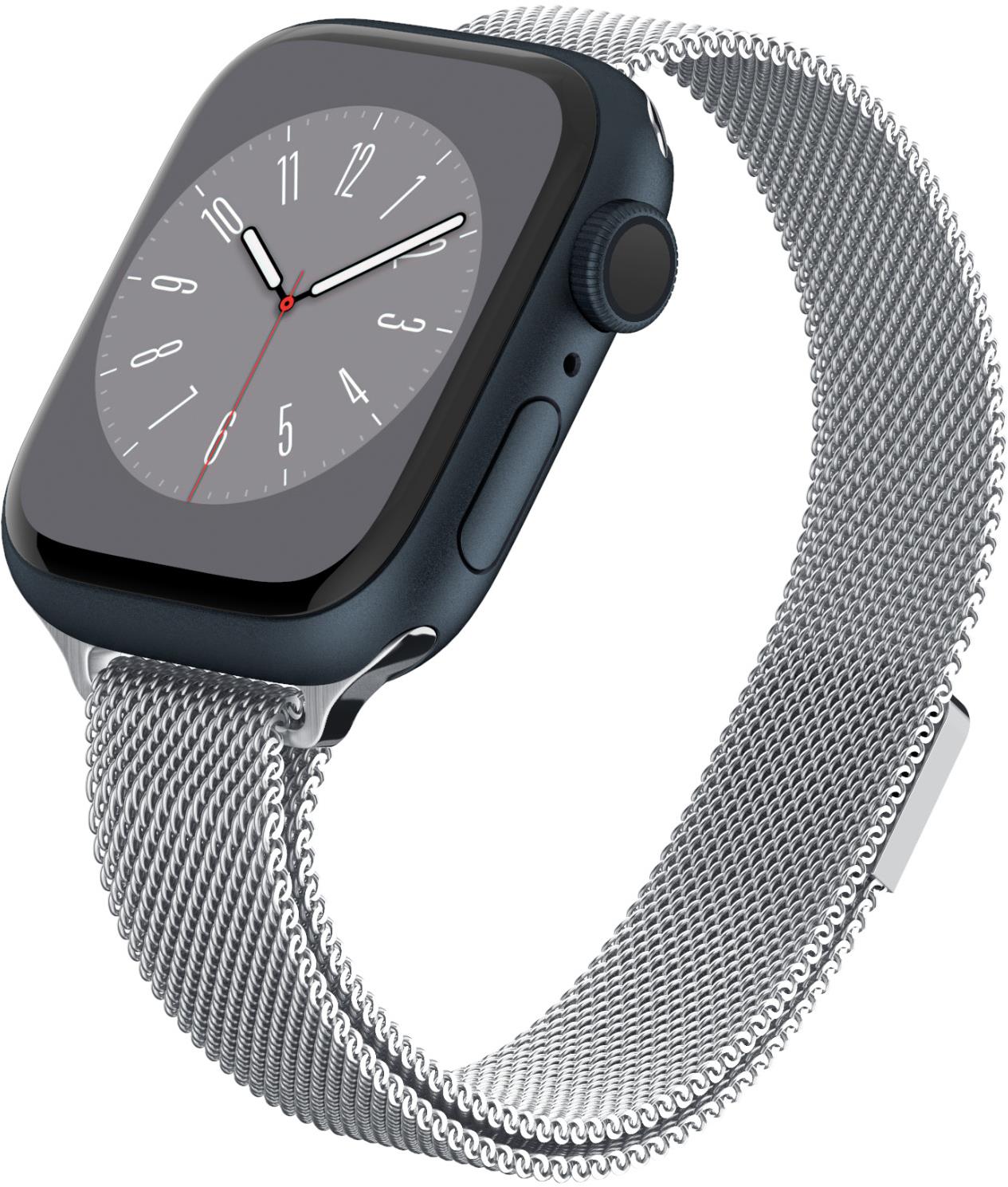 Spigen Metal Fit Silver Apple Watch 41mm/40mm/38mm