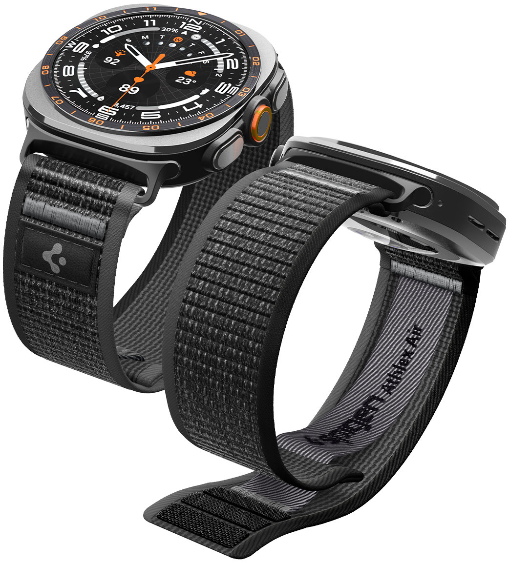 Spigen Athlex Air Active Samsung Galaxy Watch Ultra 2/1 47mm Black Gray