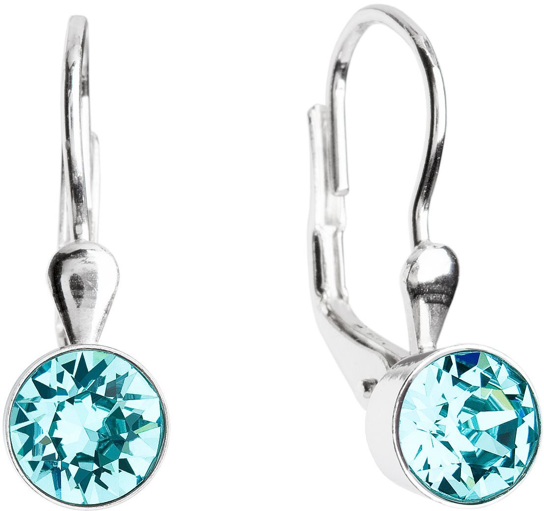 EVOLUTION GROUP 31112.3 lt. turquoise kotlík dekorovaná krystaly Swarovski® (Ag 925/1000, 1 g)