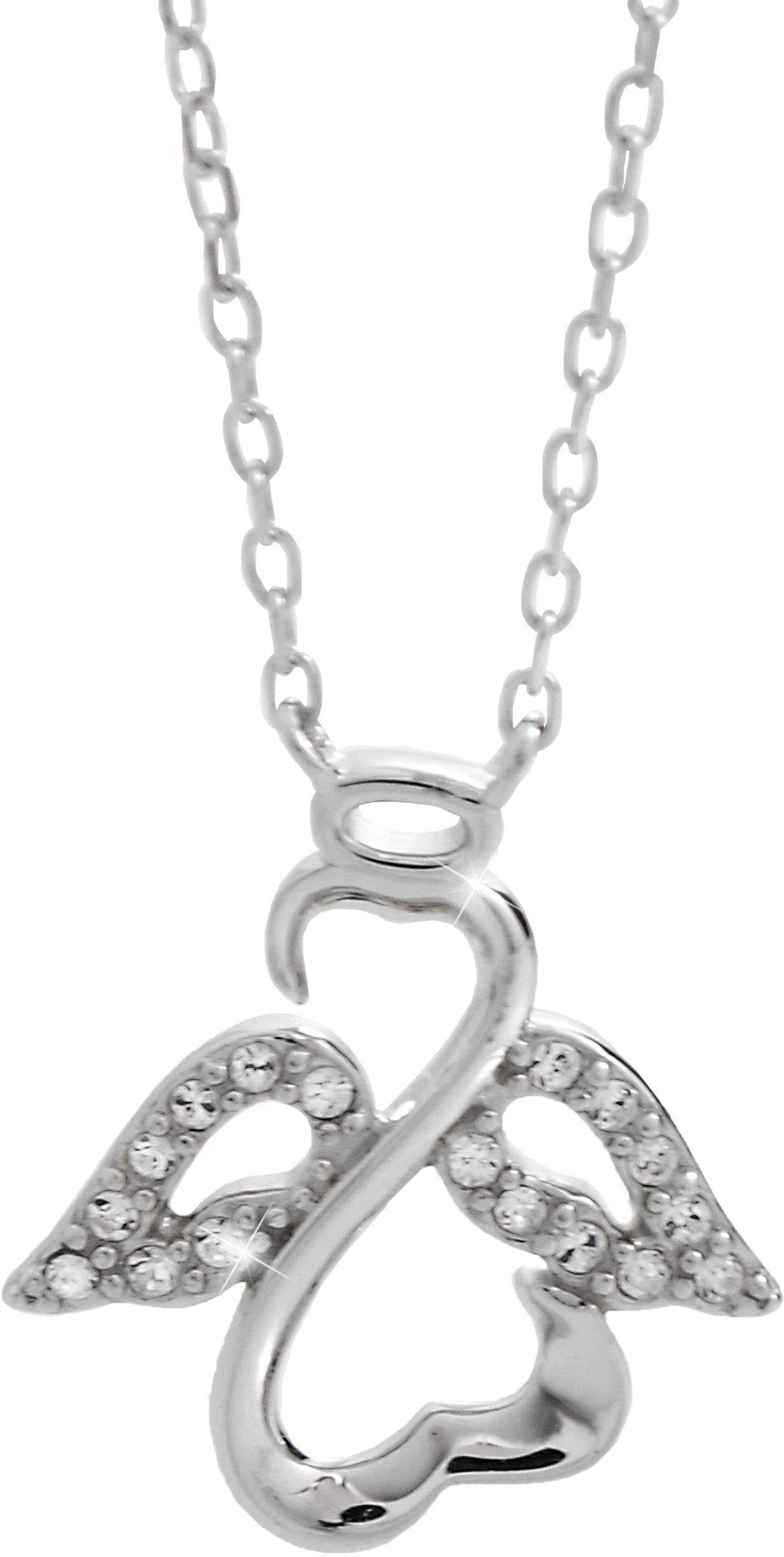 JSB Bijoux Anděl se Swarovski Crystals 92300406rh (Ag925/1000, 2 g)