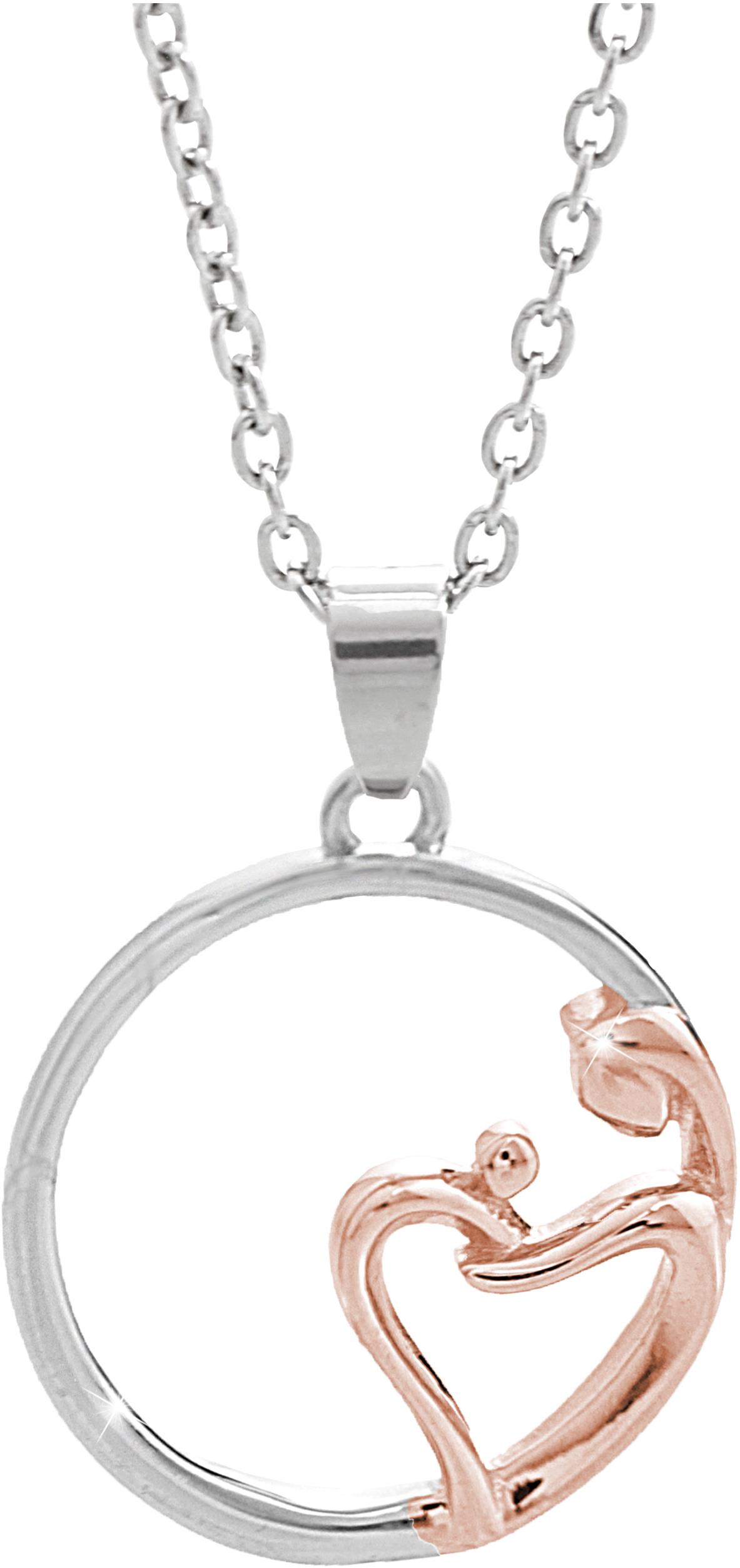 JSB Bijoux Mateřská láska s krystaly Swarovski 92300433 (Ag925/1000, 2 g)