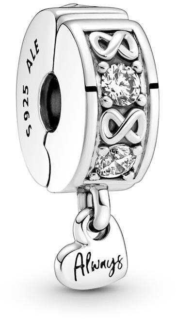 PANDORA Moments 791151C01 Klipsový Vždy rodina s pavé (Ag 925/1000, 2,88 g)