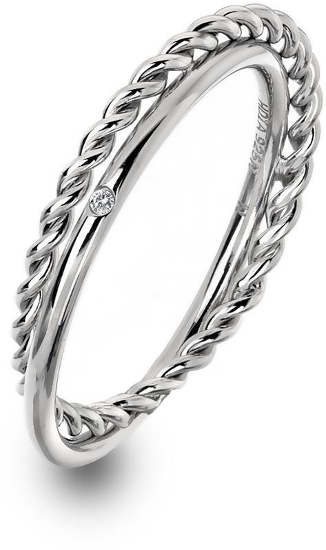 HOT DIAMONDS Jasmine DR210/N (Ag 925/1000, 2 g), vel. 54