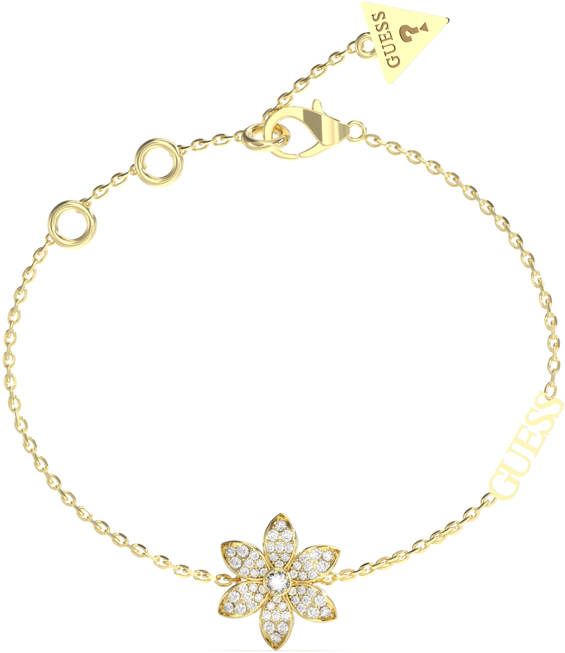 GUESS Náramek White Lotus JUBB04144JWYGS