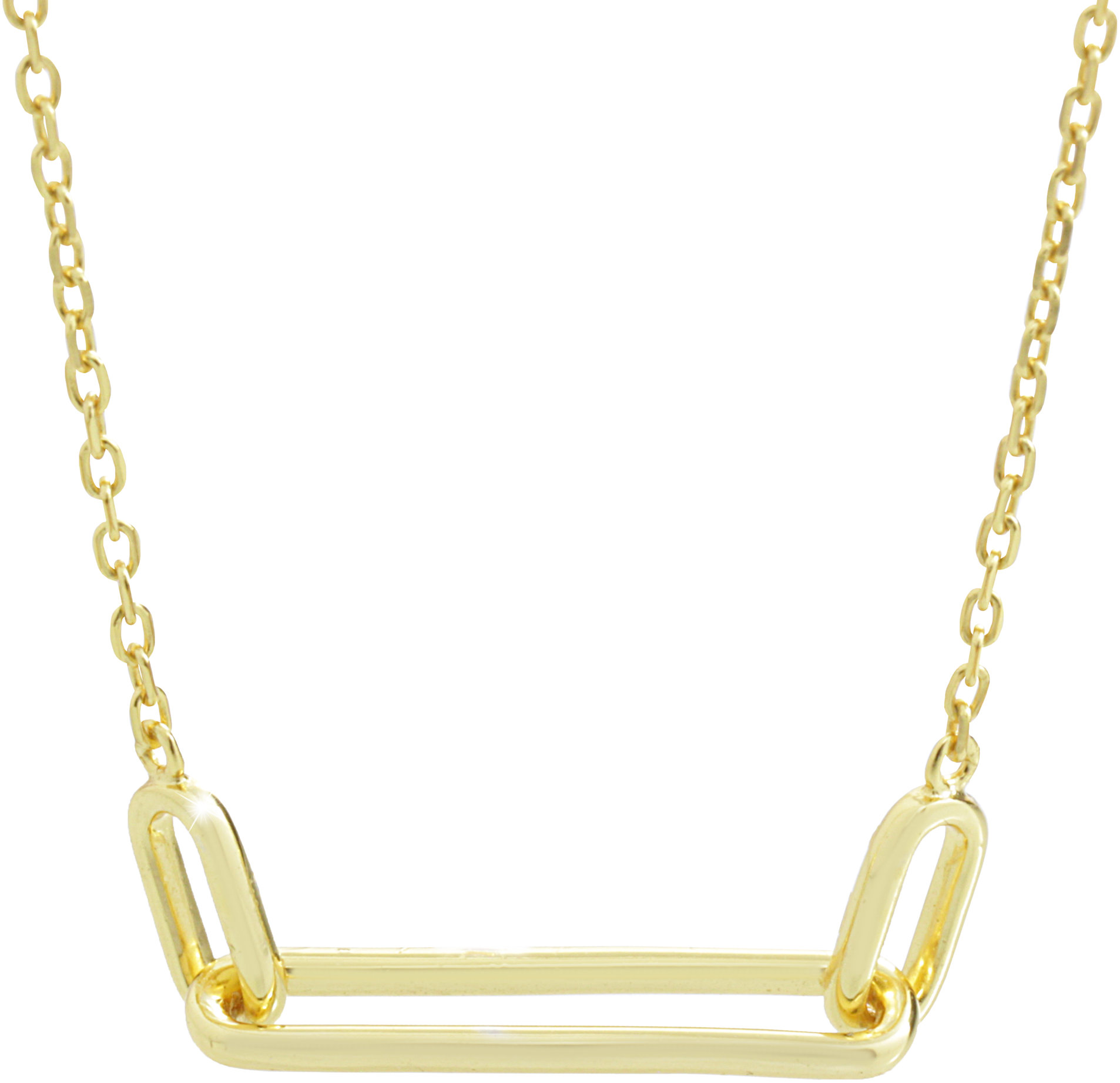 JSB Bijoux Propojené ovály pozlacený 92300521g (Ag925/1000, 3,52 g)