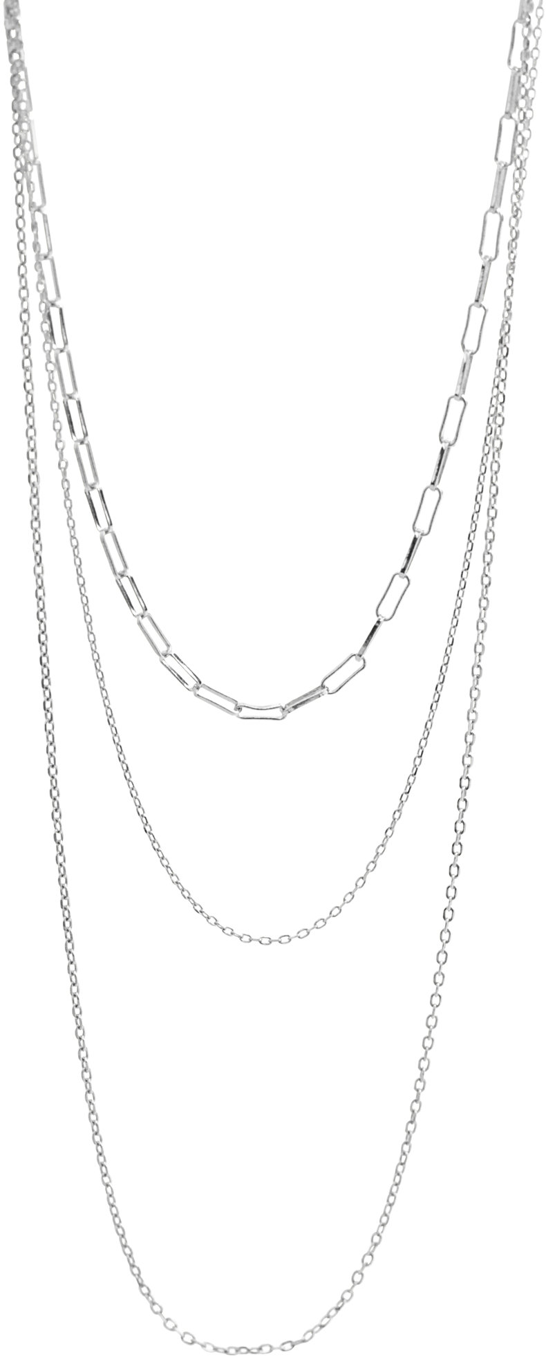 JSB Bijoux Trojitý řetízek 92300585r (Ag925/1000, 6,35 g)