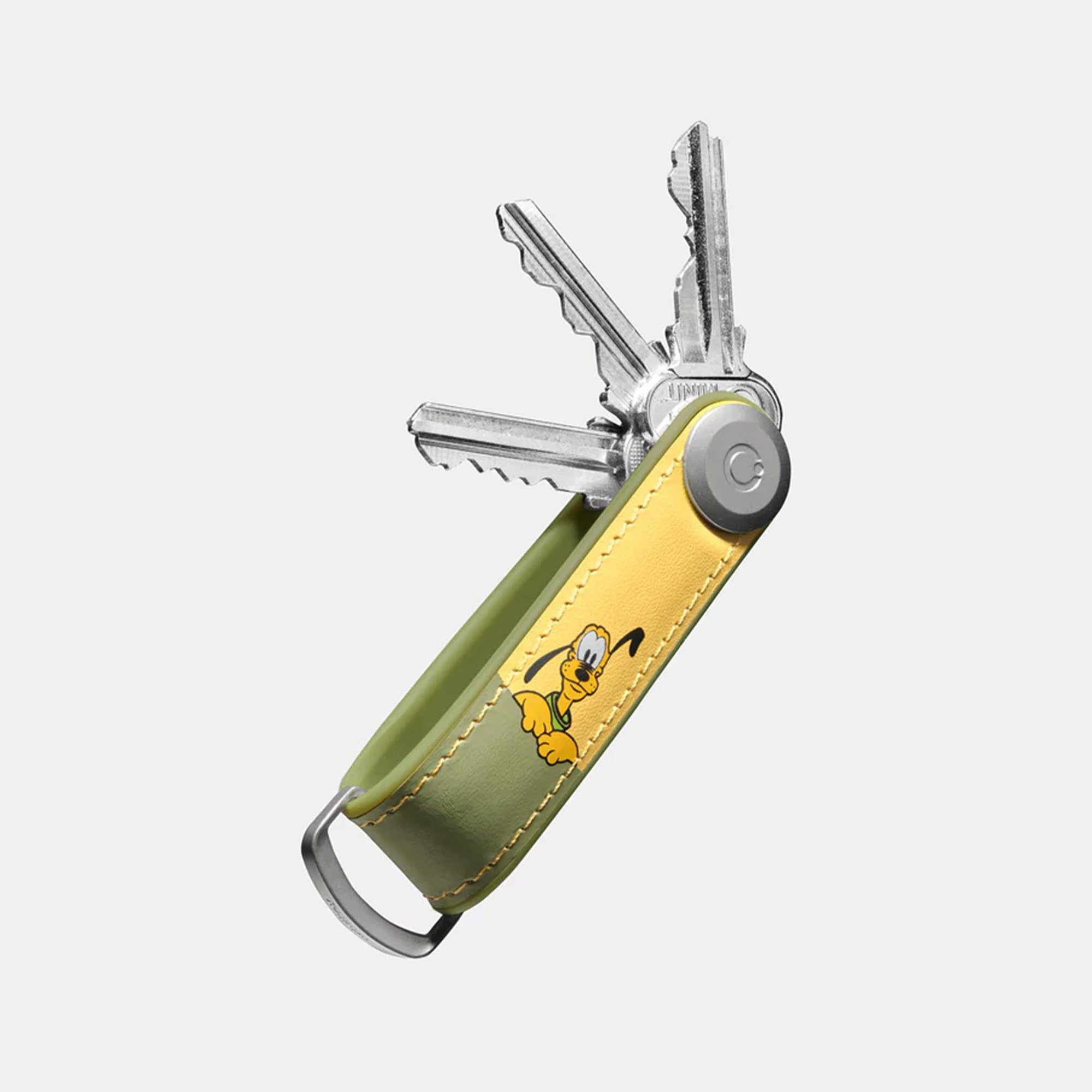 ORBITKEY Disney Hybrid Leather Key Organiser Pluto