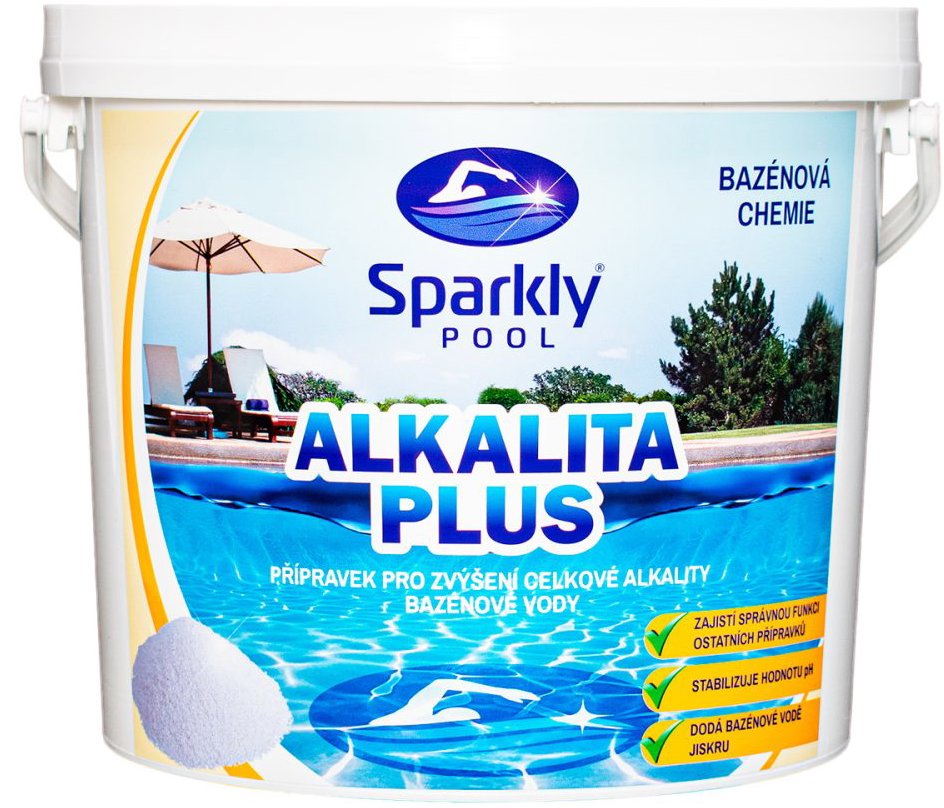 Sparkly POOL Alkalita plus 3 kg