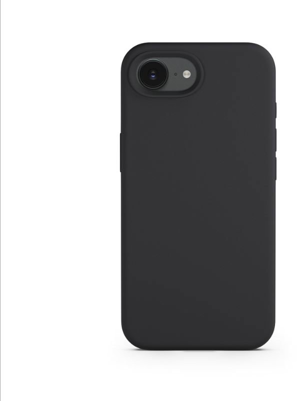 Spello Mag+ Silicone Case for iPhone 16e/17e - černá