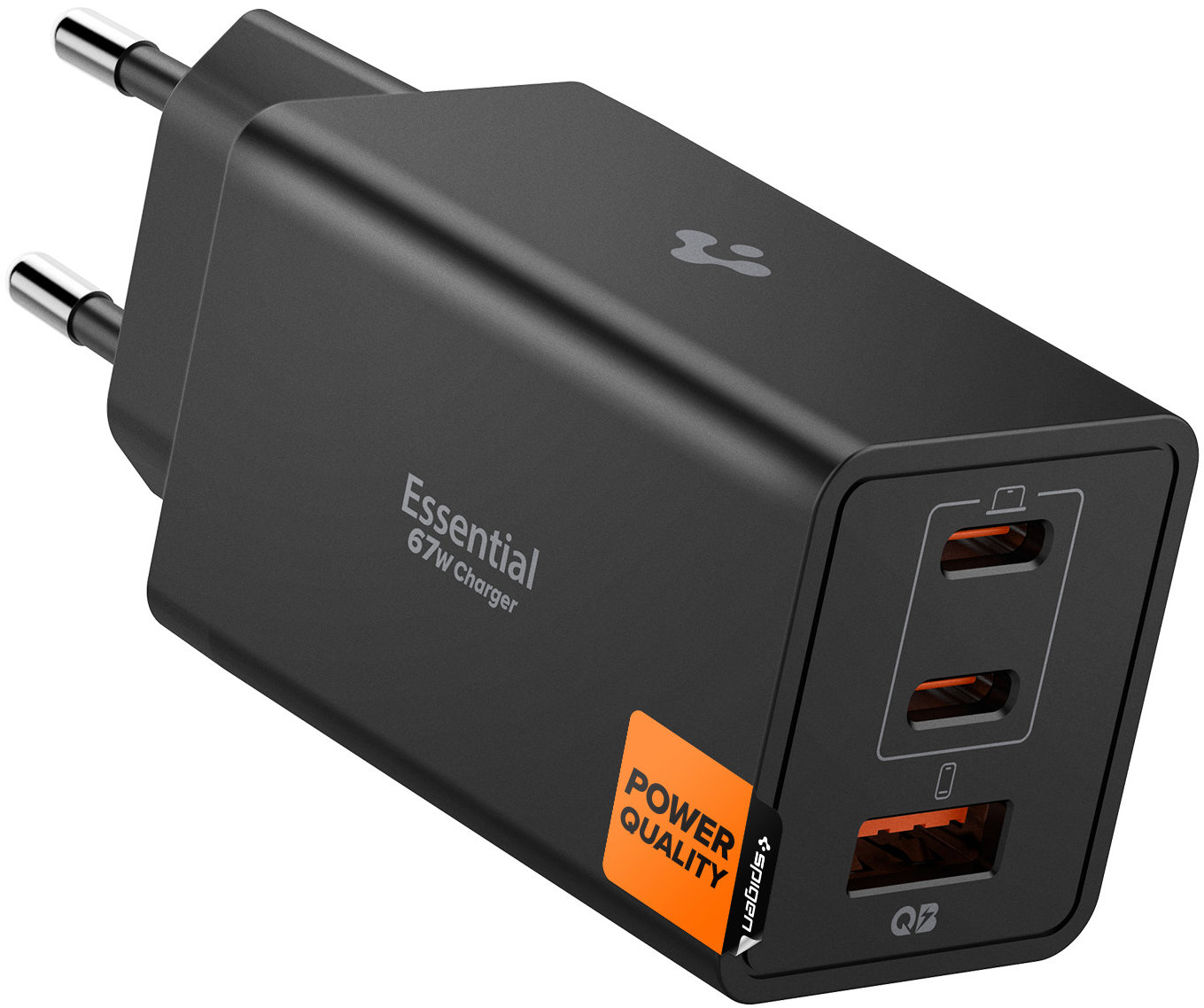 Spigen Essential 67W Wall Charger EE673EU Black