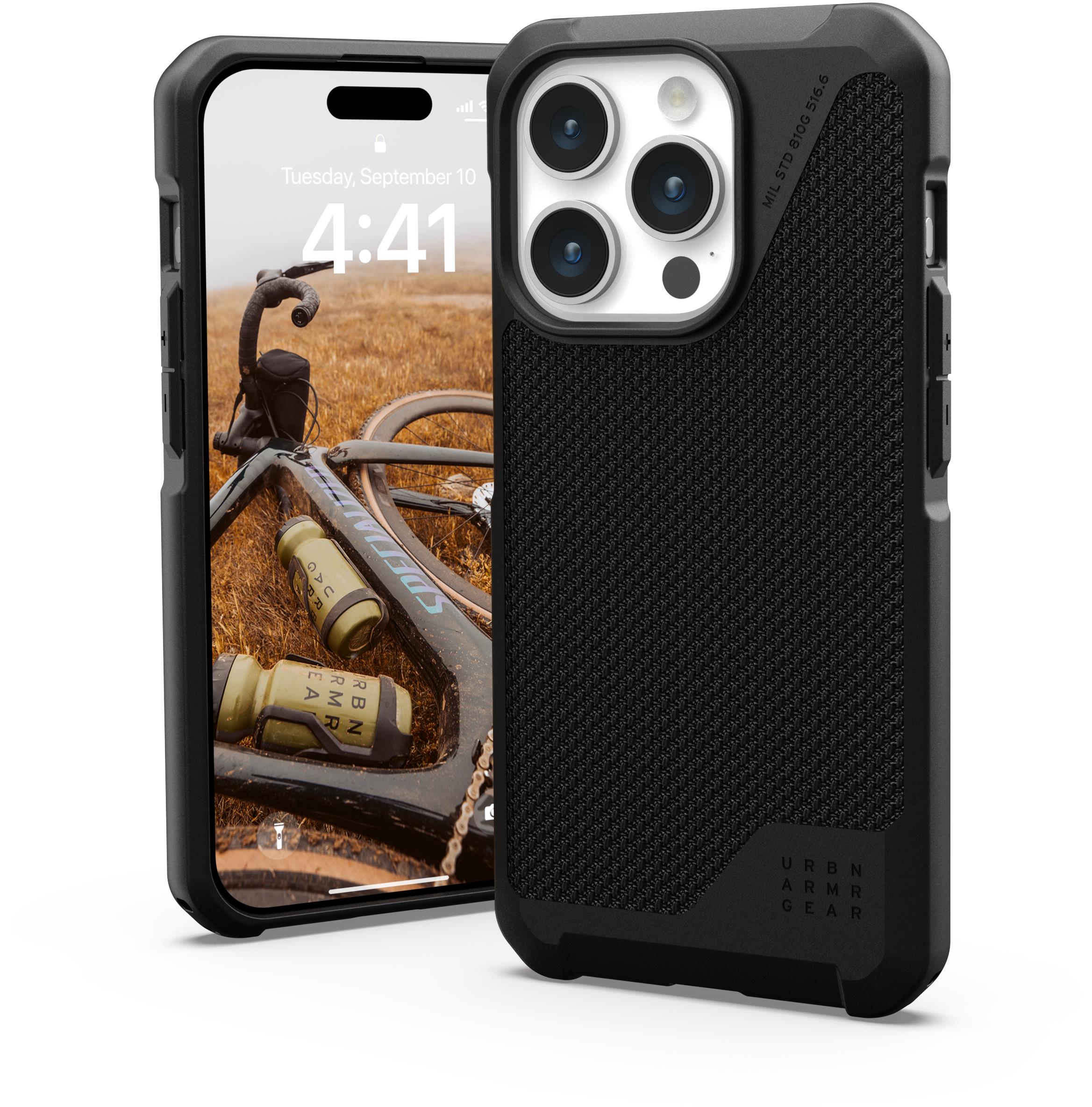 UAG Metropolis LT MagSafe Kevlar Black iPhone 15 Pro
