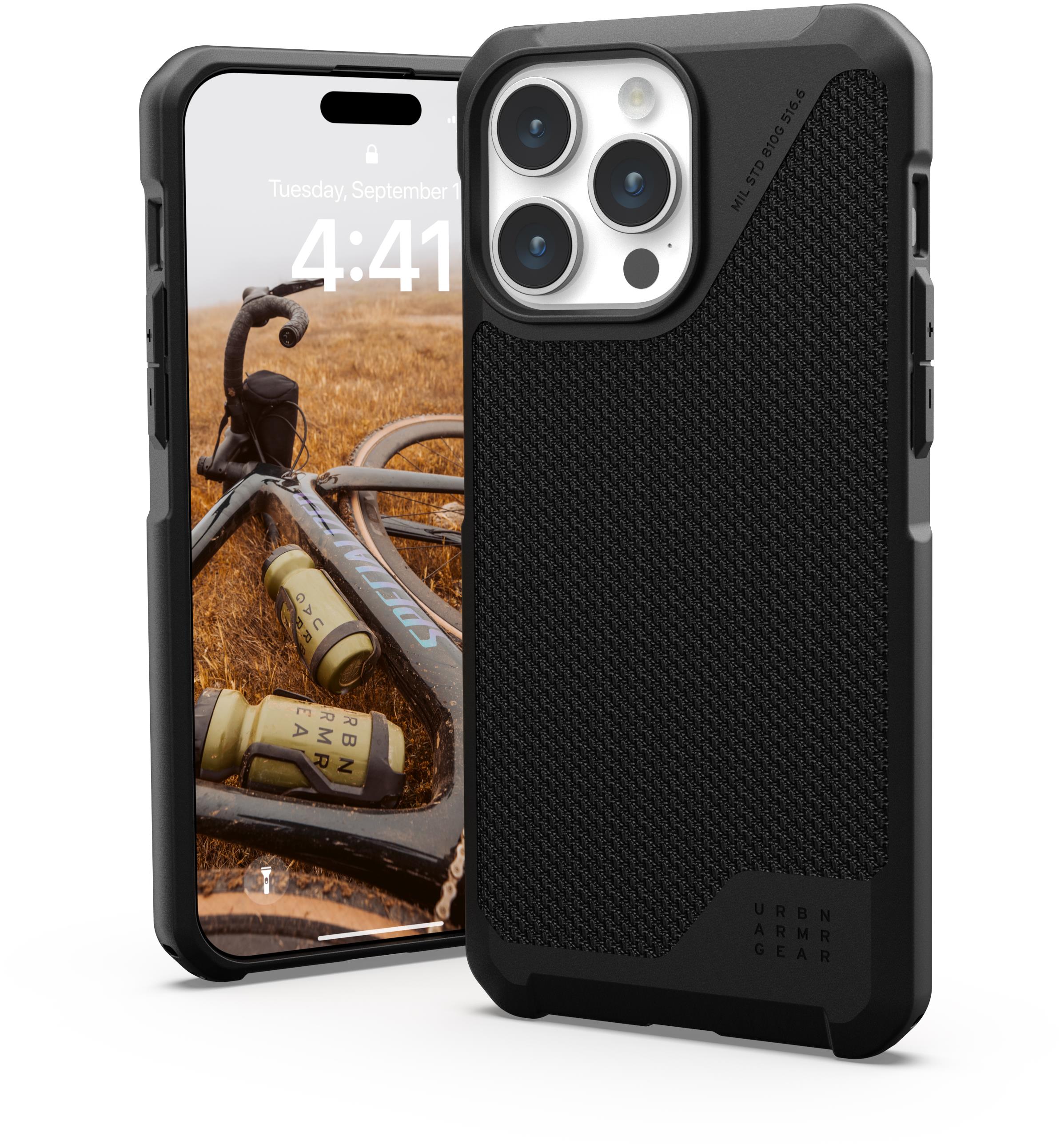 UAG Metropolis LT MagSafe Kevlar Black iPhone 15 Pro Max