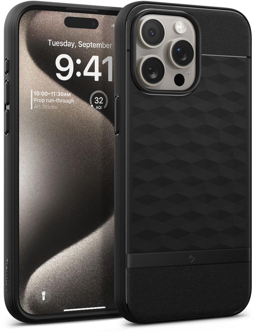 Spigen Caseology Parallax MagSafe Matte Black iPhone 15 Pro Max