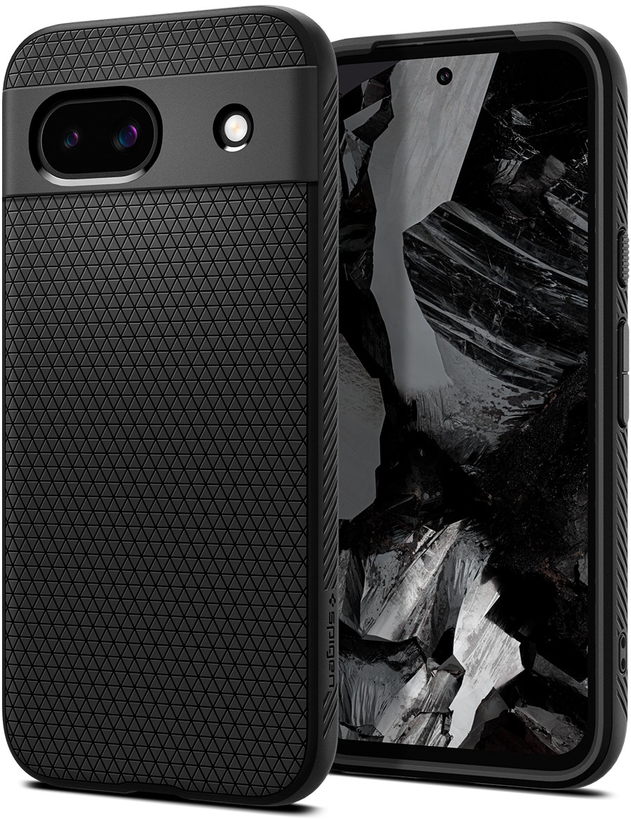 Spigen Liquid Air Matte Black Google Pixel 8a