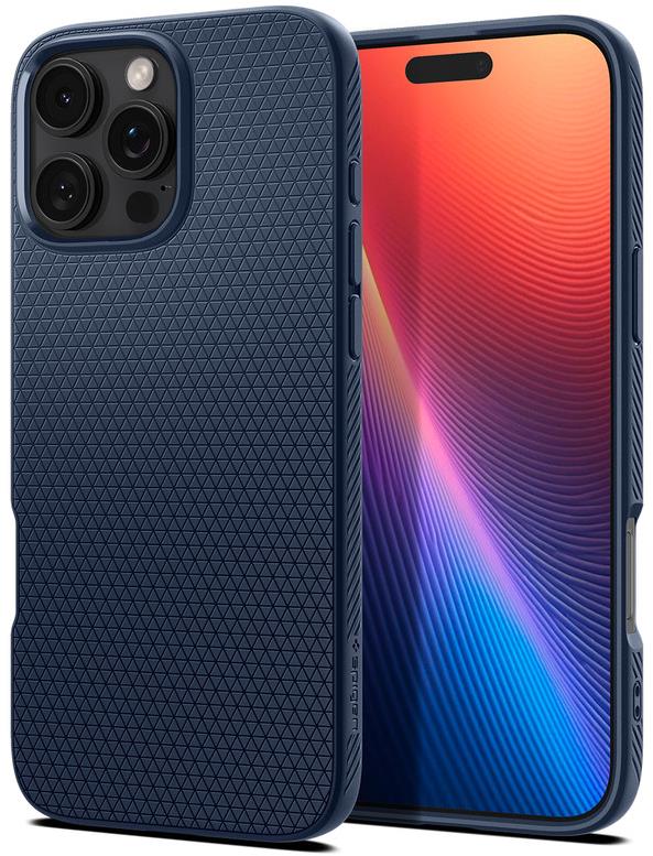 Spigen Liquid Air Navy Blue iPhone 16 Pro Max
