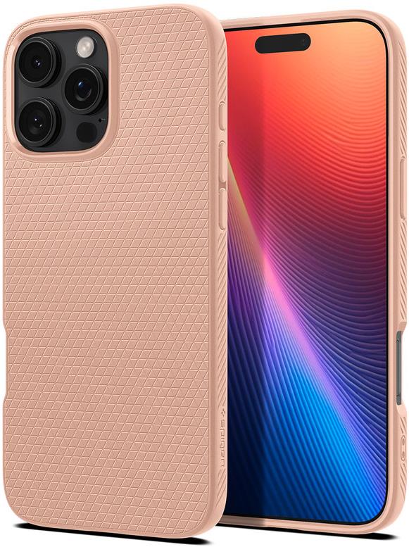 Spigen Liquid Air Rose Titanium iPhone 16 Pro Max