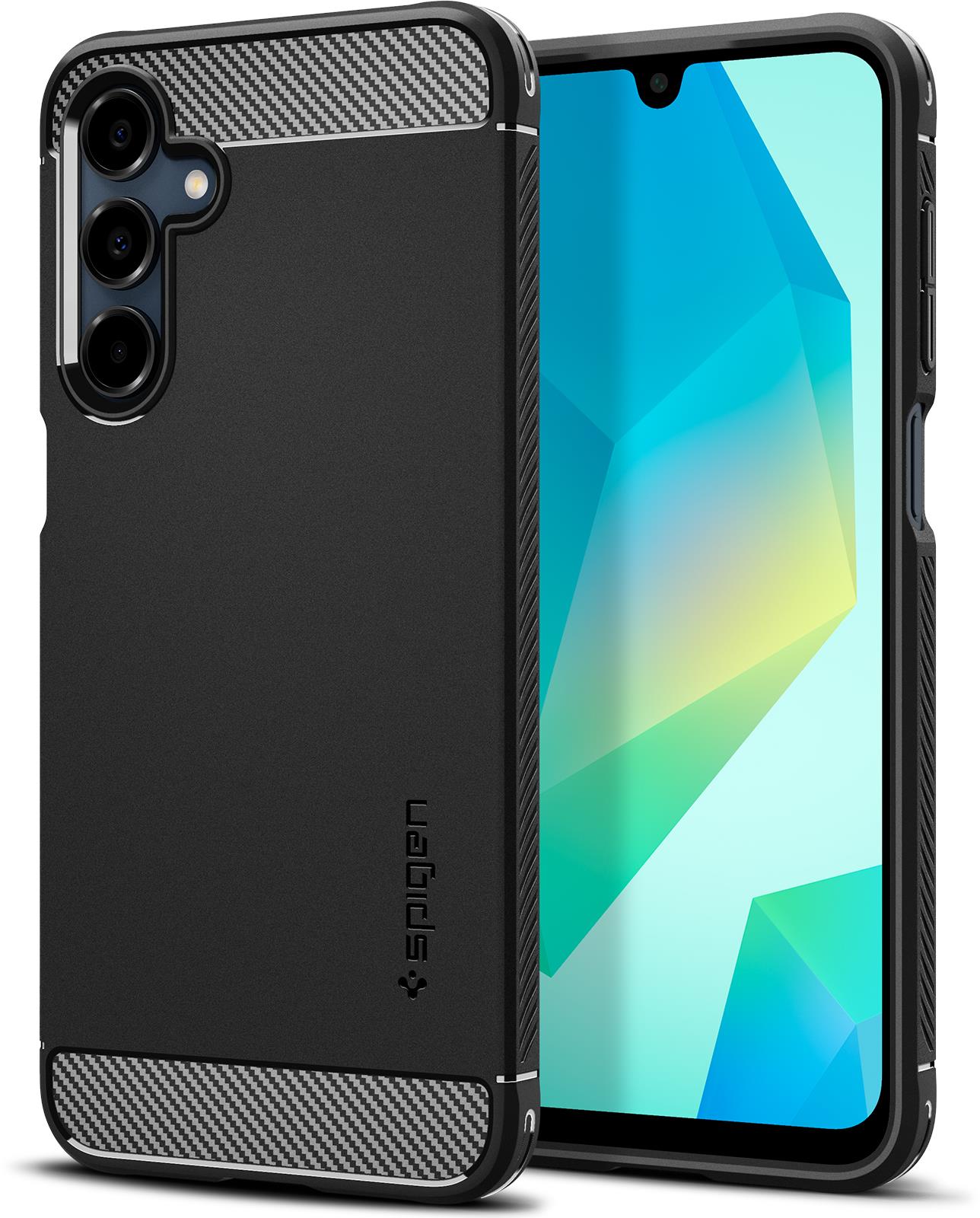 Spigen Rugged Armor Matte Black Samsung Galaxy A16/A16 5G
