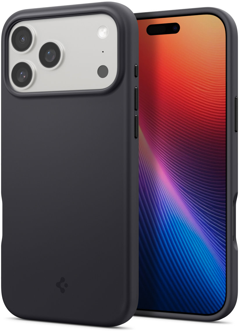 Spigen Silicone Fit MagSafe Black iPhone 17 Pro Max