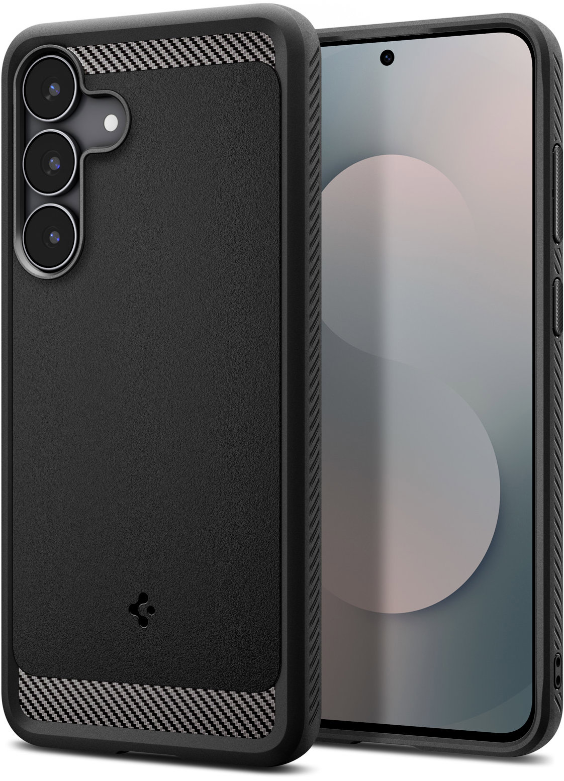 Spigen Rugged Armor Matte Black Samsung Galaxy S25 FE