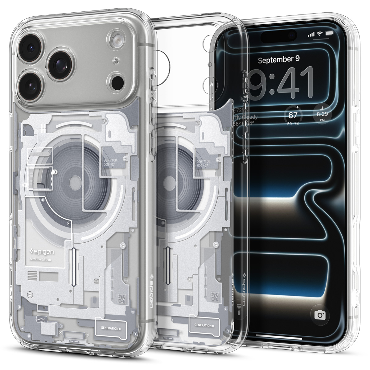 Spigen Ultra Hybrid MagSafe Zero One White iPhone 18 Pro/17 Pro