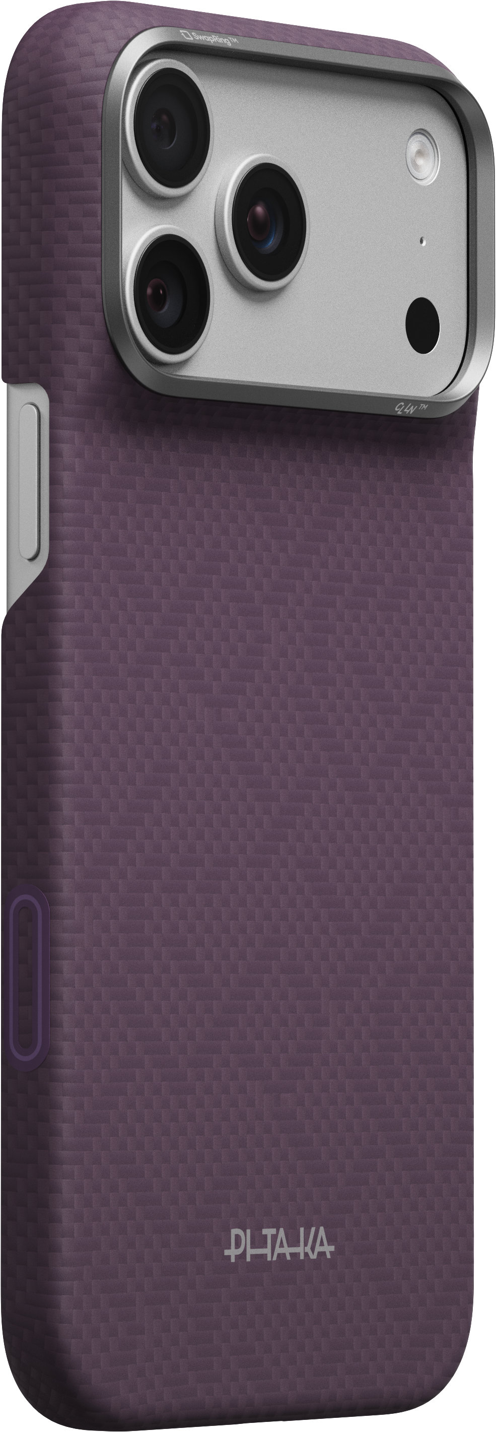 Pitaka Edge Case PTK Weaving Charoite Purple iPhone 18 Pro Max/17 Pro Max