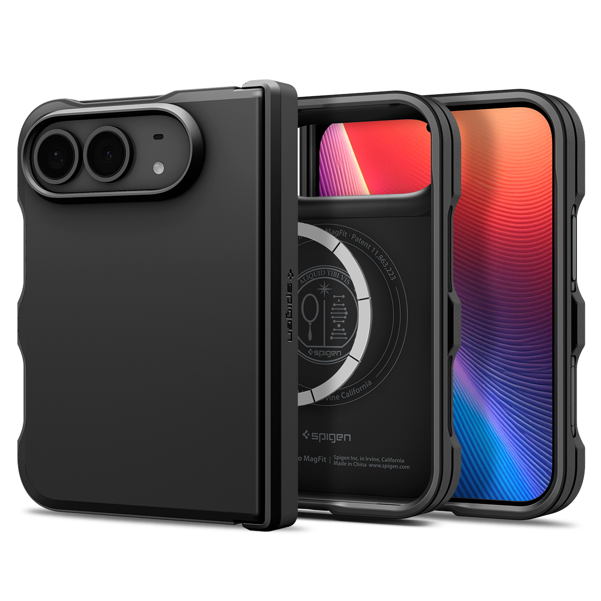 Spigen Tough Armor Pro MagSafe Black iPhone Duo