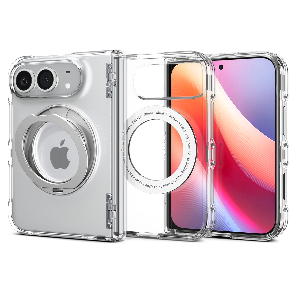 Spigen Ultra Hybrid Pro S MagSafe Clear White iPhone Duo