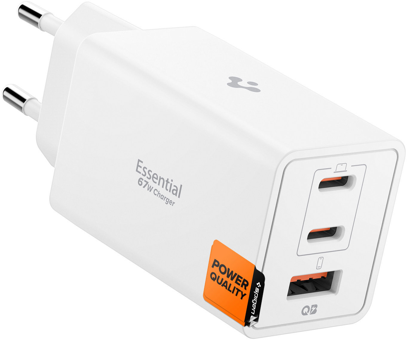 Spigen Essential 67W Wall Charger EE673EU White