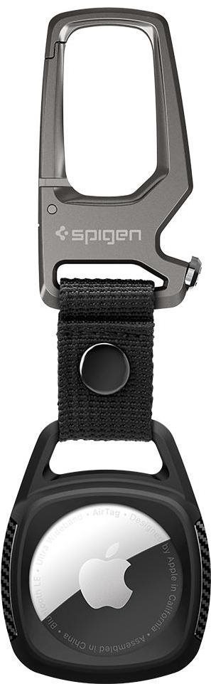 Spigen Rugged Armor Black Apple AirTag