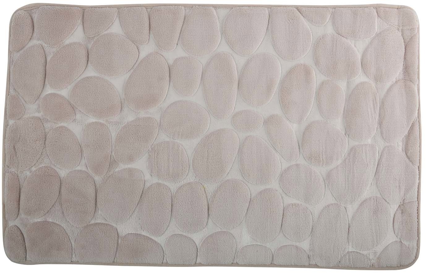 MSV Koupelnová předložka Pebbles 50 × 80 cm béžová