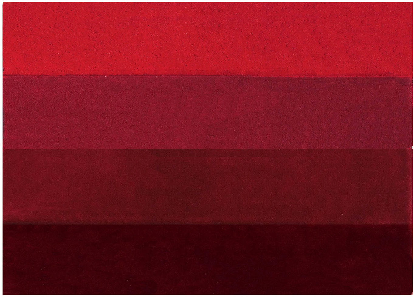 Spirella Koupelnová předložka Four 55 × 65 cm červená
