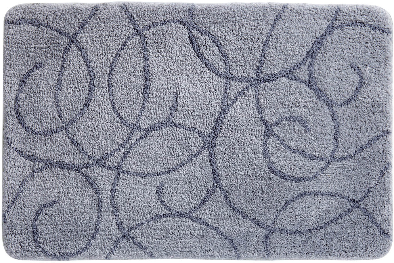 Spirella Koupelnová předložka Loop 60 × 90 cm šedá