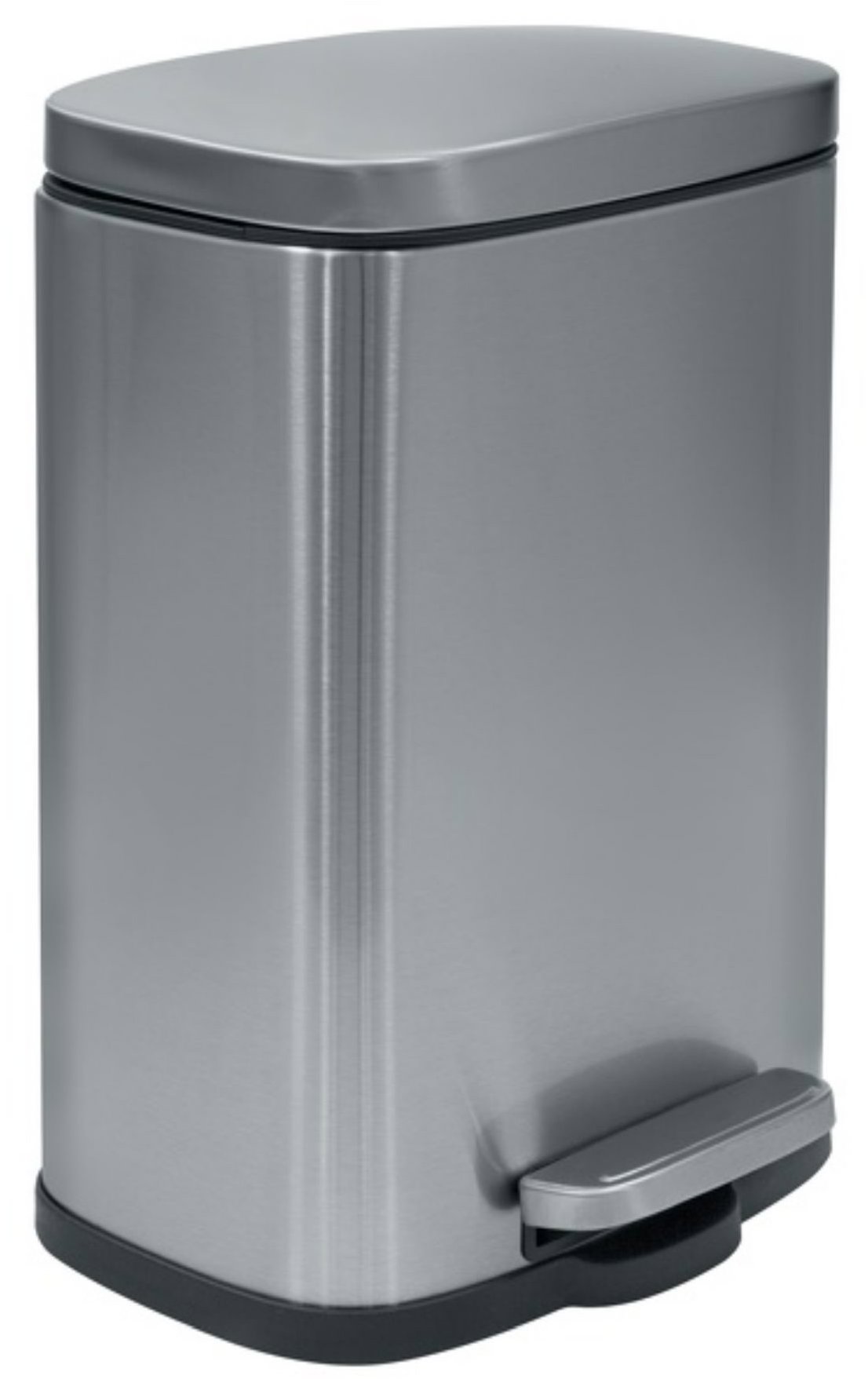 Spirella pedálový odpadkový koš Akira, kartáčovaná nerez ocel, soft-close, 12 l