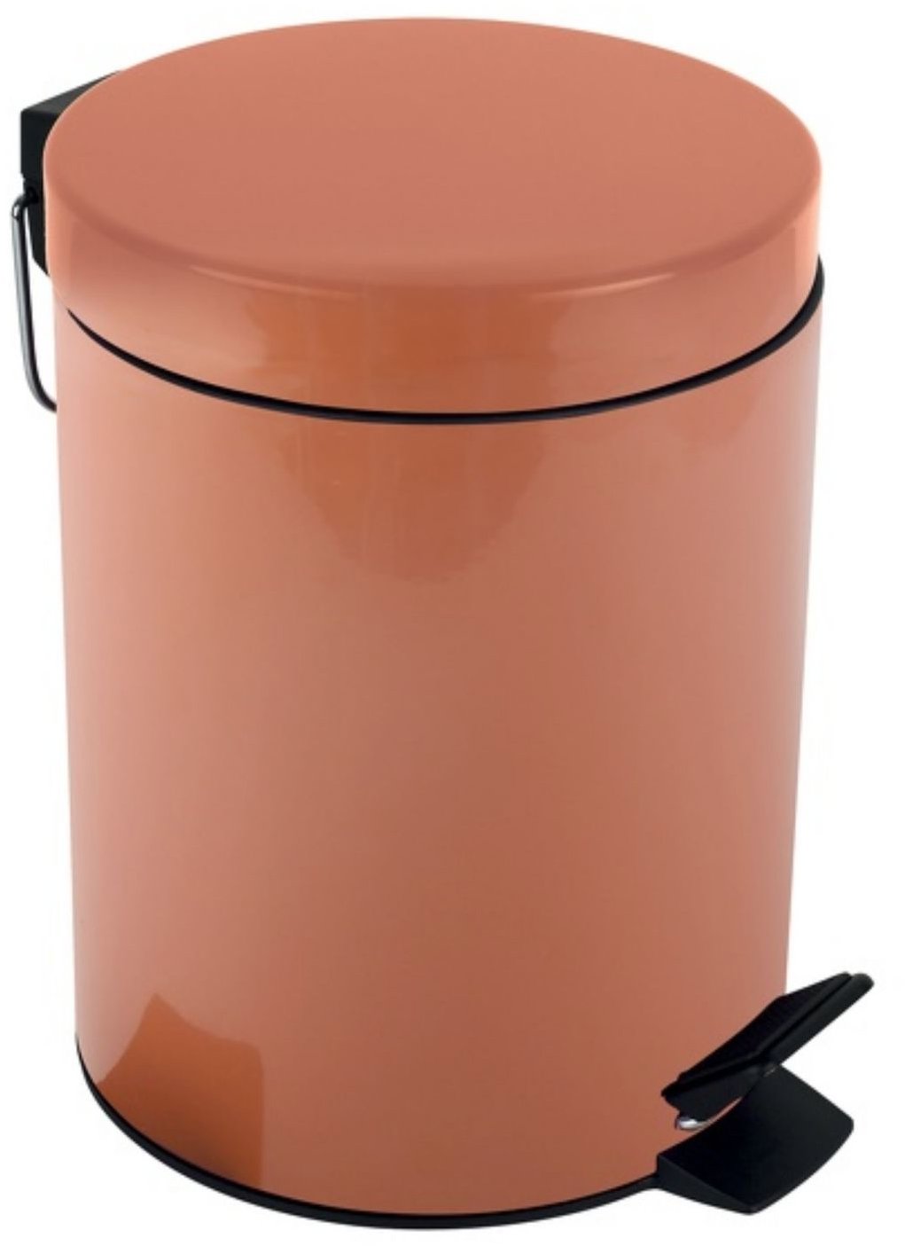 Spirella pedálový odpadkový koš Sydney, terakota, ocel, 3 l