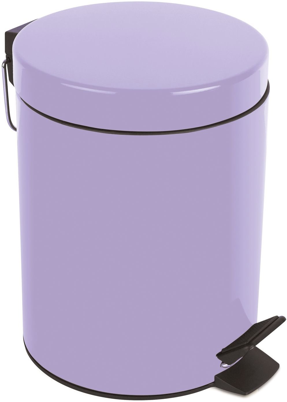 Spirella pedálový odpadkový koš Sydney, levandulová, ocel, 5 l