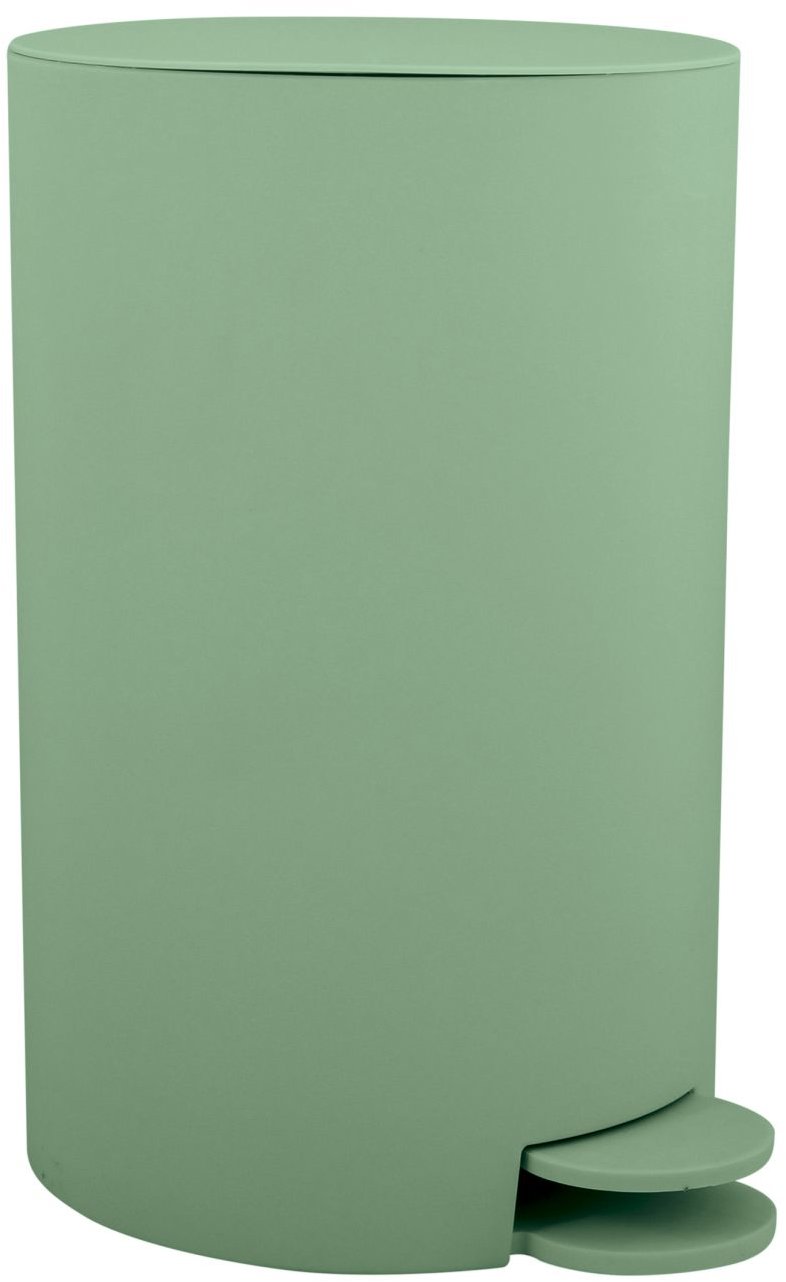 MSV pedálový odpadkový koš Osaki, bazalkově zelený, plast, 3 l