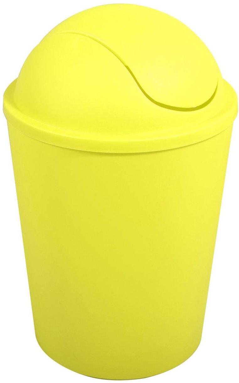 MSV výklopný koš Ako, pistáciově zelený, plast, 5,5 l
