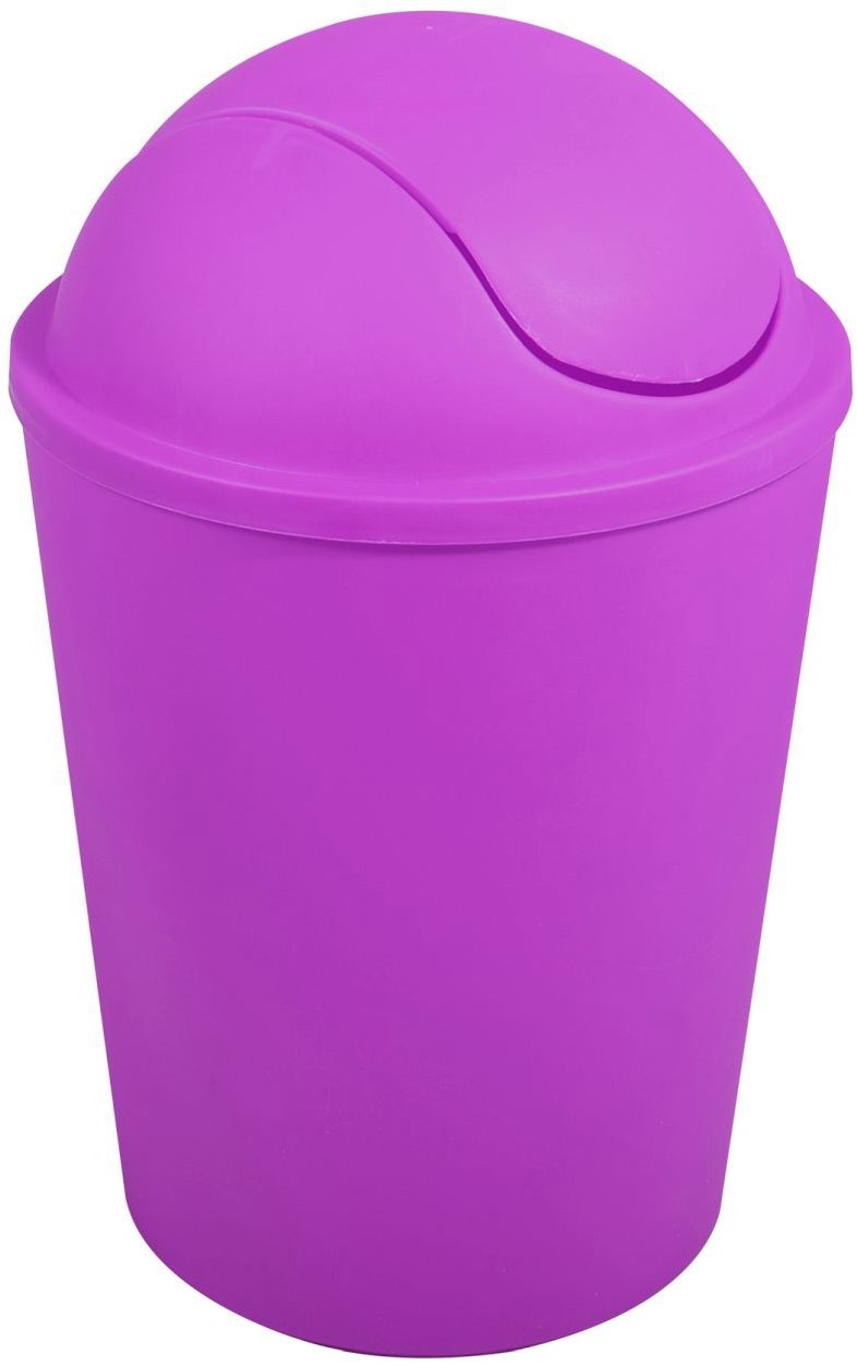 MSV výklopný koš Ako, fialový, plast, 5,5 l