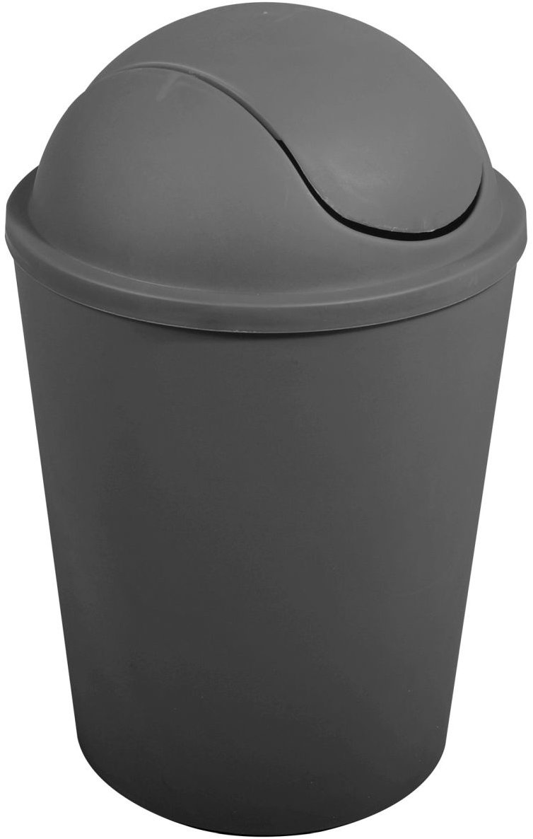 MSV výklopný koš Ako, šedý, plast, 5,5 l