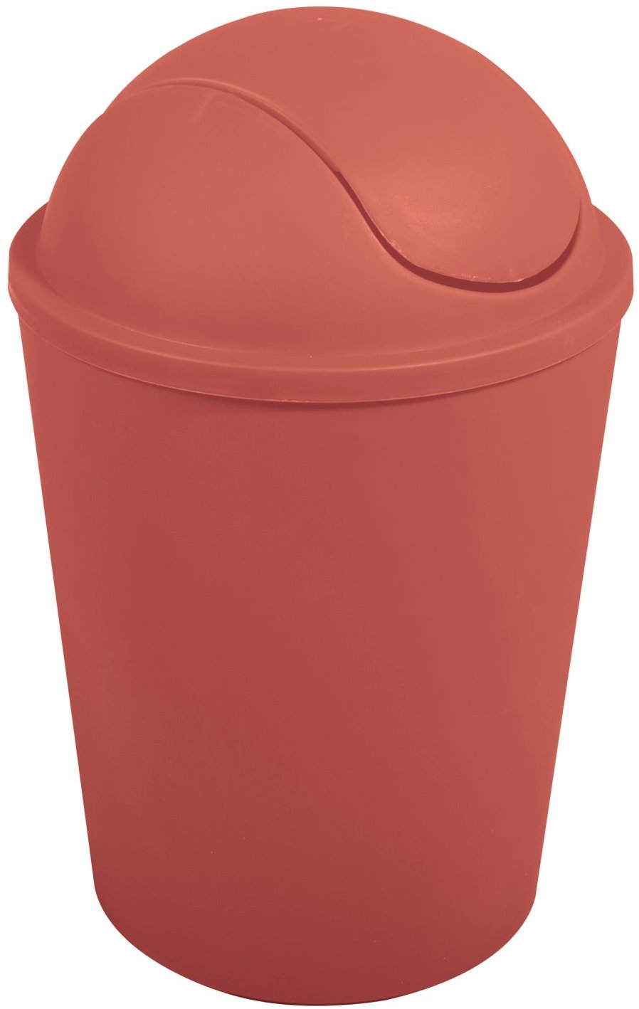 MSV výklopný koš Ako, terakota, plast, 5,5 l