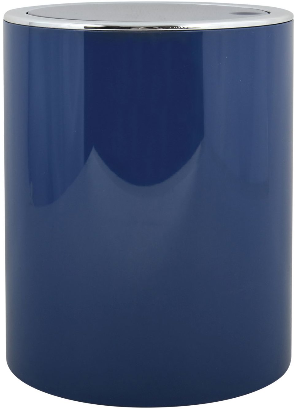 MSV výklopný odpadkový koš Kamaka, tmavě modrý,plast, 6 l