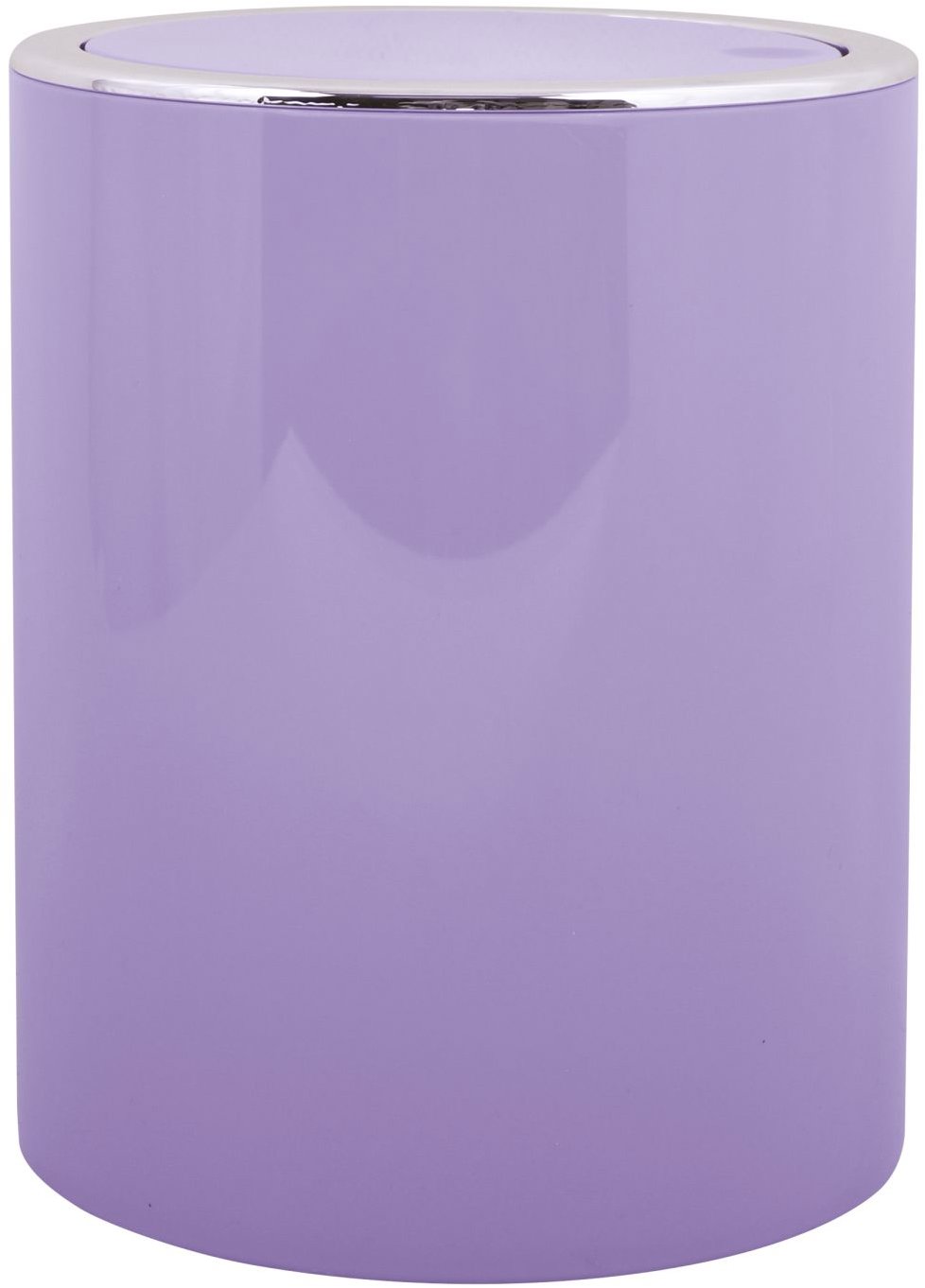 MSV výklopný odpadkový koš Kamaka, levandulový, plast, 6 l