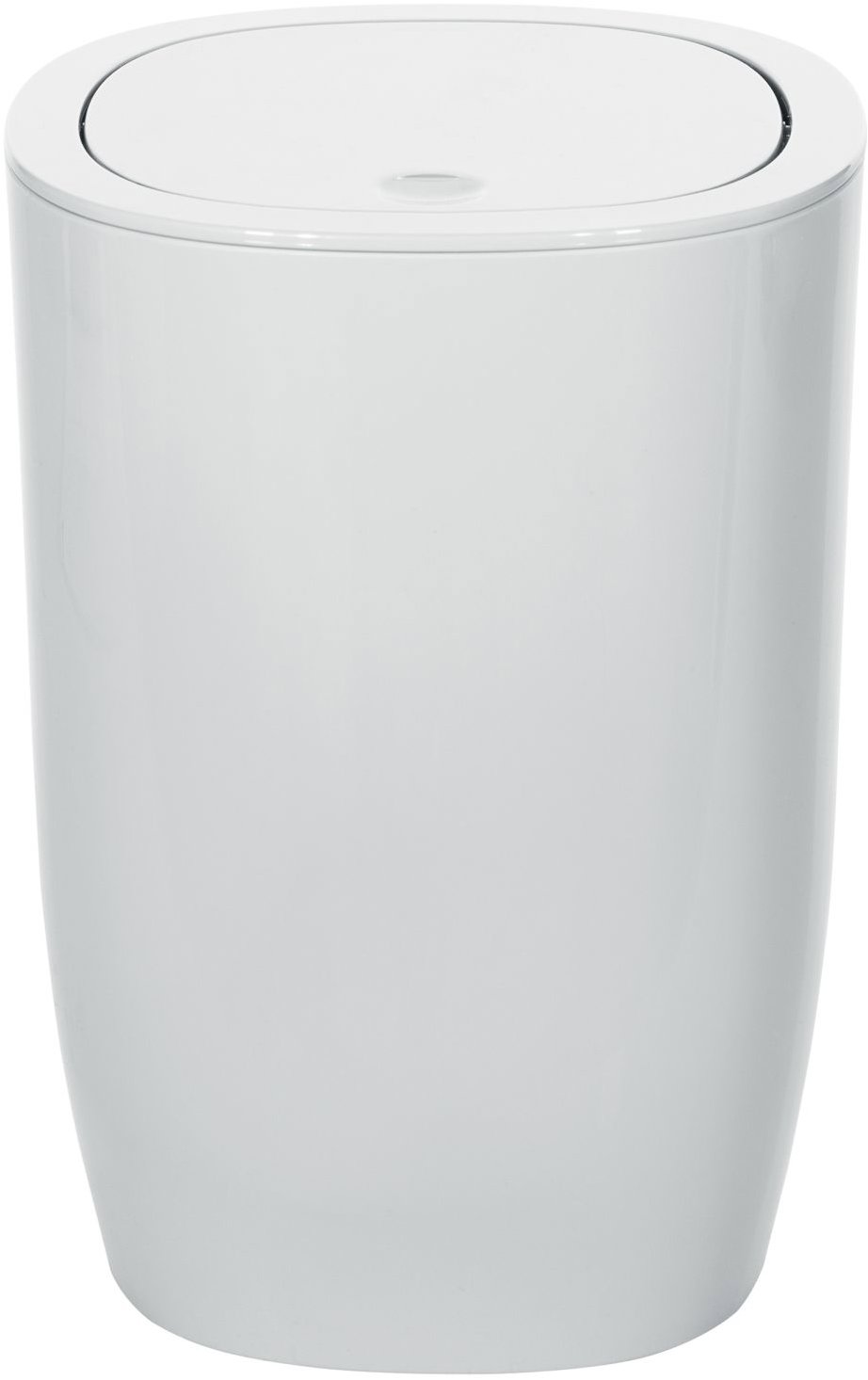 Spirella odpadkový koš Pure, bílý, plast, 4 l