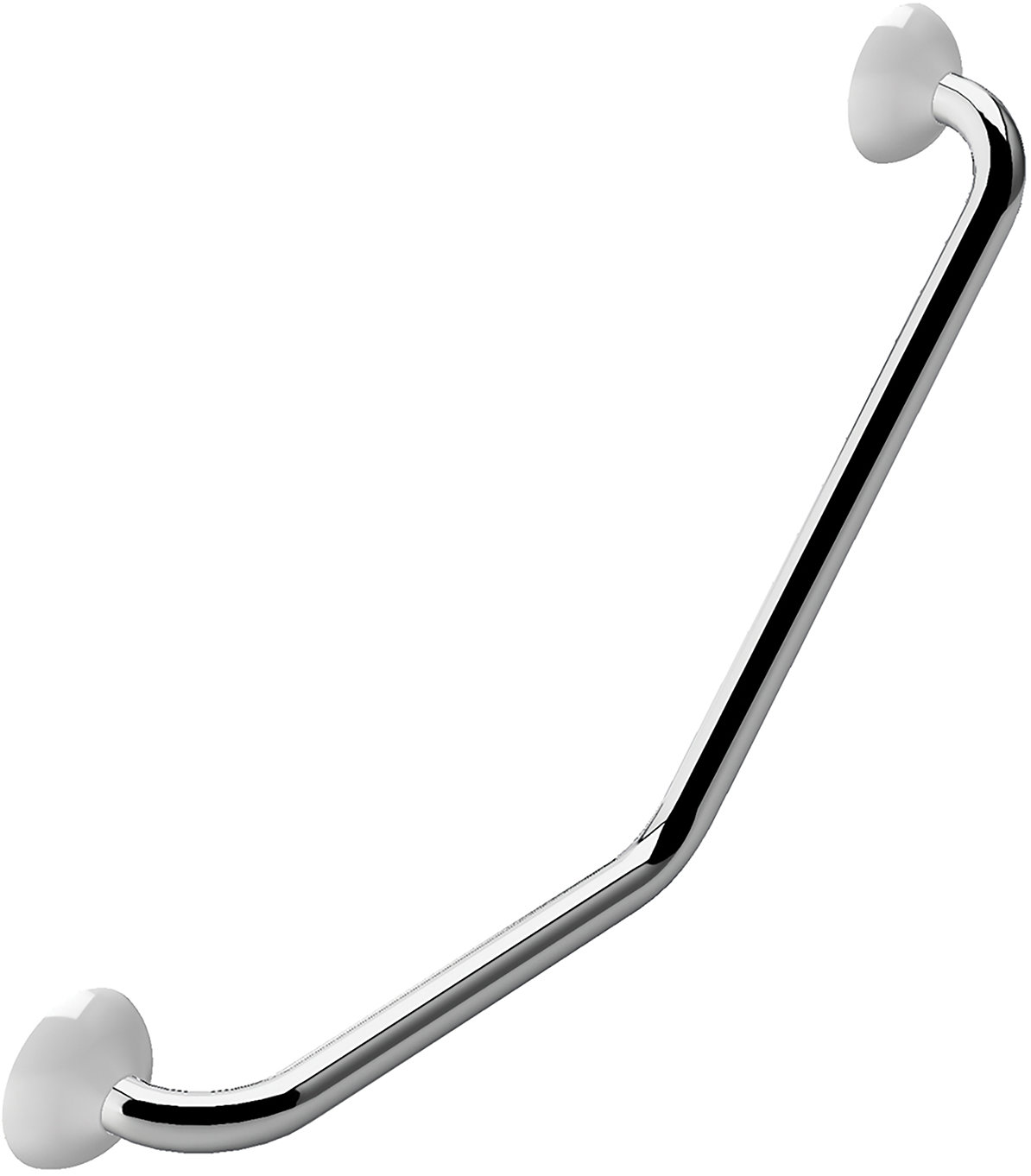 Spirella madlo do koupelny ECO, úhlové, chromovaná ocel, 71 cm