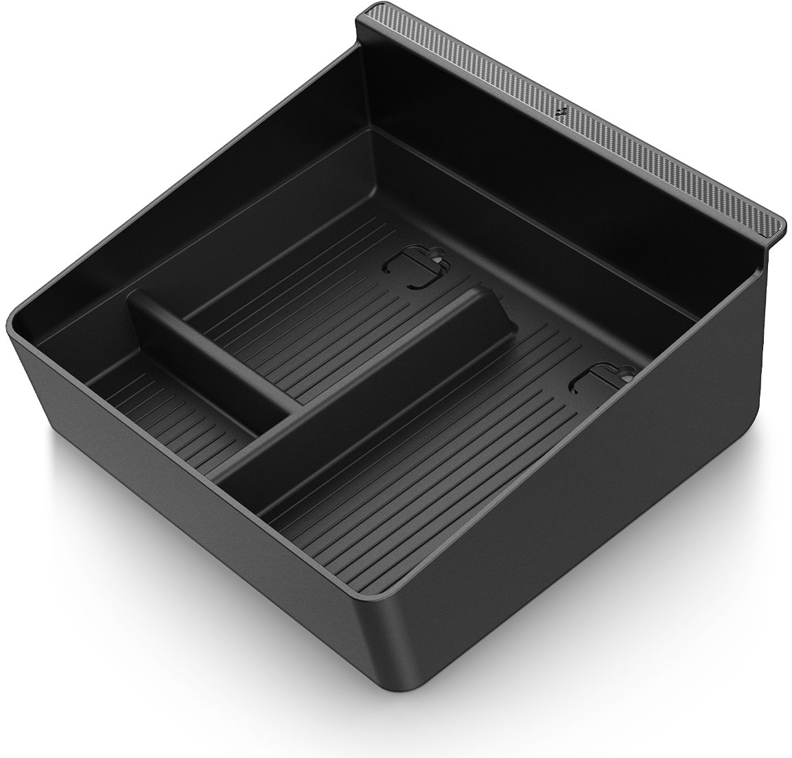 Spigen Tesla Console Organizer Bottom Black Tesla Model 3 2024