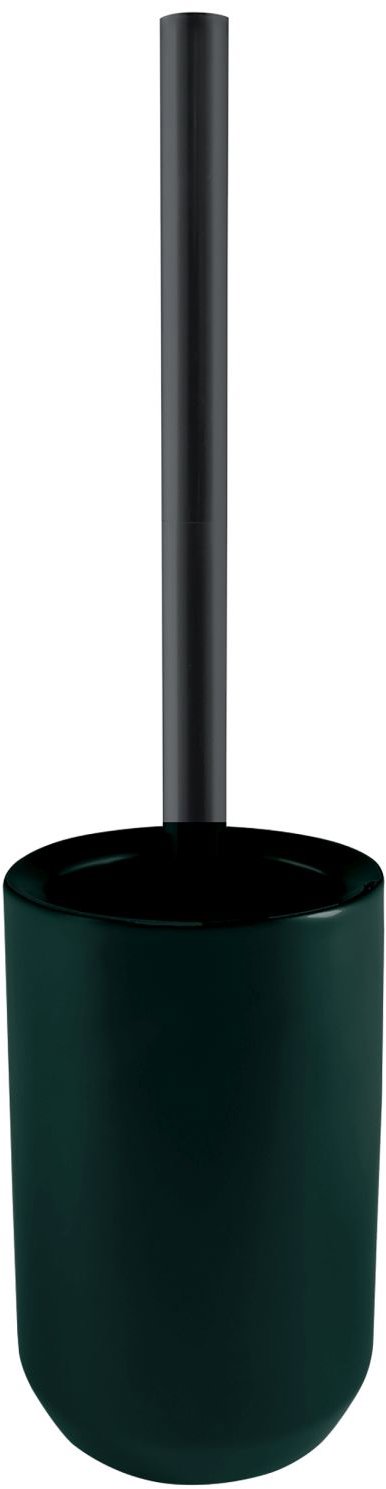 Spirella WC štětka JARO, s tmavě zelenou, keramickou nádobou