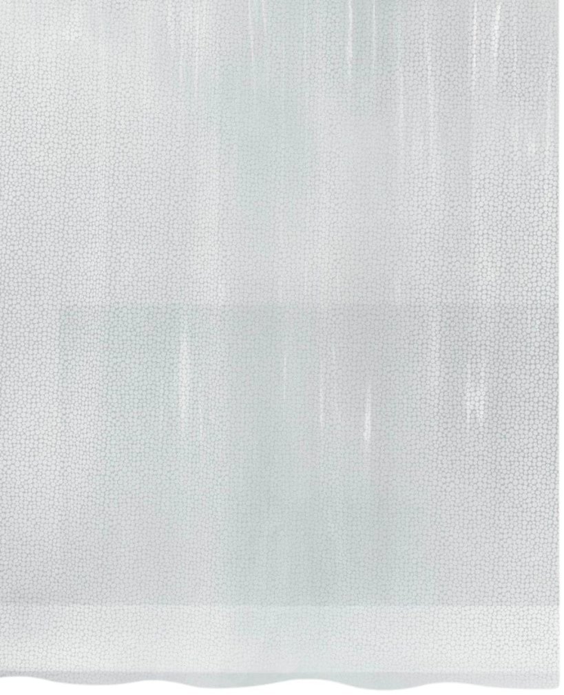 Spirella sprchový závěs GALETS, motiv oblázky, bílý, PEVA, 180 × 200 cm