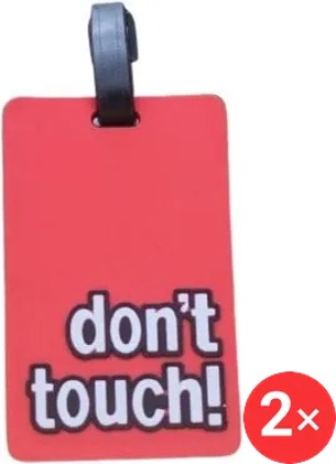 Take it shop Visačky na kufry s originálními nápisy - 7, 2 ks