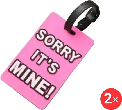 Take it shop Visačky na kufry s originálními nápisy - 6, 2 ks
